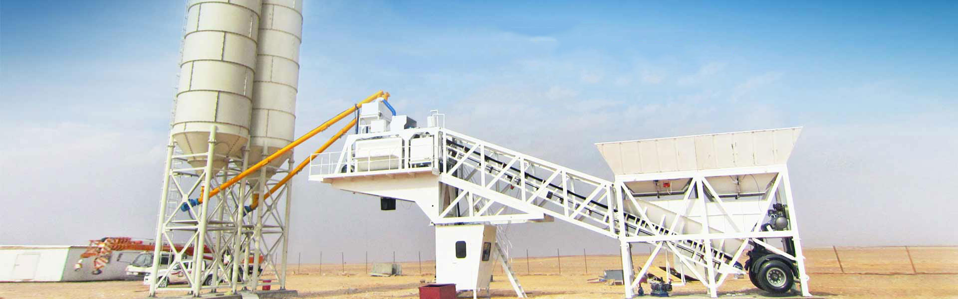 Mobile Concrete Batching Plants