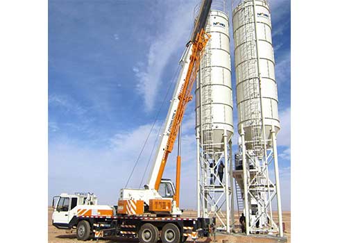 YHZS25 محطة خلط الخرسانة المتنقلة