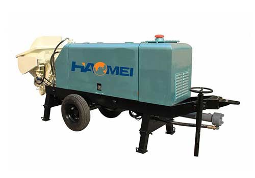 HBT80S1813-145R مضخة الخرسانة للمقطورة