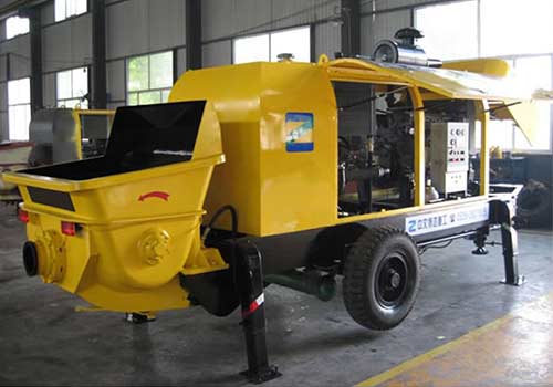 HBT60S1413-112R مضخة الخرسانة للمقطورة