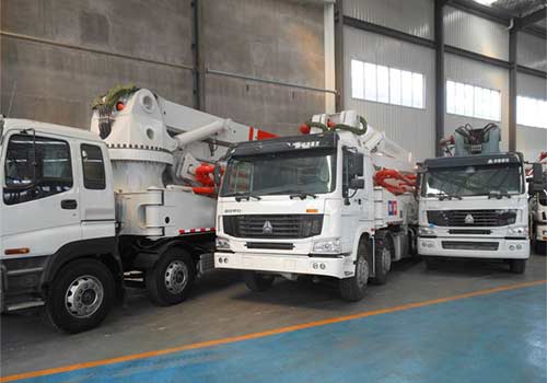 شاحنة مضخة الخرسانة HDT5401THB-48/52